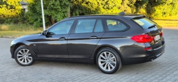 BMW Seria 5 G30-G31 Touring 520d 190KM 2018 BMW 520d 190ps Sport Line serwis ASO piękna Laser Led Gwarancja!, zdjęcie 31