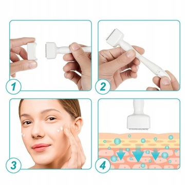 Вертикальная микроигла DRS 0,25–3 мм для ухода за кожей и коллагеном