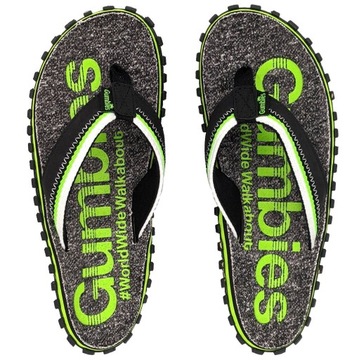 Gumbies Cairns Flip Flop Men Lime - 42