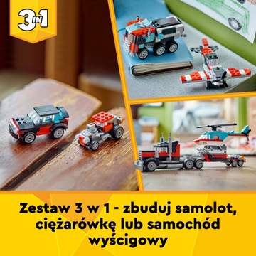 LEGO Creator Бортовой грузовик и вертолет 31146