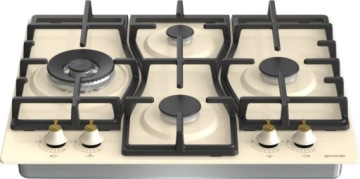 Кремовый комплект RETRO GORENJE Духовой шкаф BOS67372CLI + варочная панель GW6D42CLI