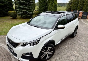 Peugeot 5008 II Crossover 2.0 BlueHDI 180KM 2017 Peugeot 5008 GT olej co 10 tys km PANORAMA masaze ALCANTARA focal FULL LED, zdjęcie 4