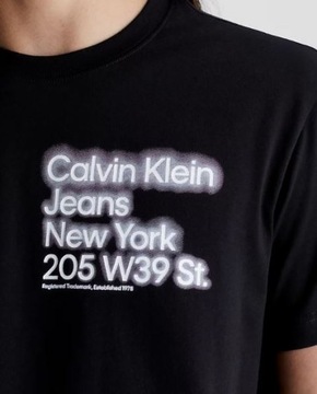 Calvin Klein Jeans t-shirt J30J322870 BEH czarny XXXL