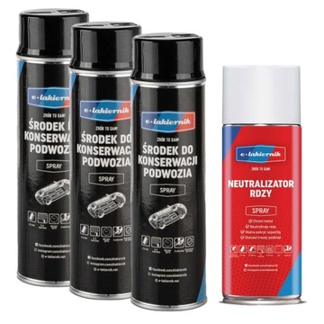 Zestaw do Konserwacji Podwozia Neutralizator Rdzy