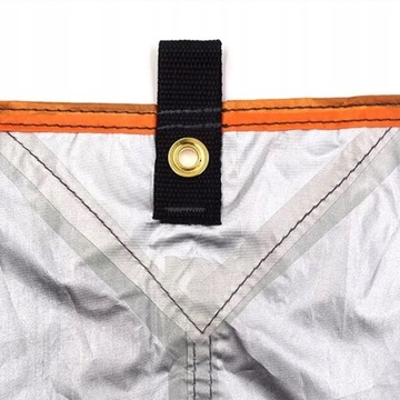 TARP PŁACHTA BIWAKOWA WODOODPORNA TERMICZNA 3X3 m