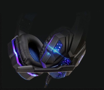 ИГРОВЫЕ НАУШНИКИ С МИКРОФОНОМ ДЛЯ ГЕЙМЕРОВ