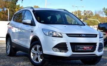 Ford Kuga II SUV 1.5 EcoBoost 150KM 2015 Ford Kuga IDEALNY skora alusy NAVI 1.5 Benzyna 150KM