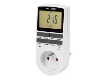 2x ТАЙМЕР ВКЛ/ВЫКЛ ЖК-ЦИФРОВОЙ РАСПИСАНИЕ НА 7 ДНЕЙ