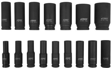 НАБОР УДАРНЫХ ГОЛОВОК 1/2 ДЛИНЫ ТОРЦОВЫЕ КЛЮЧИ 10-32