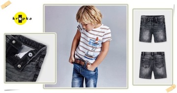 CZARNY JEANS KRÓTKIE SPODENKI 3239 MAYORAL 92 cm