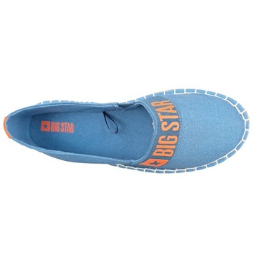 Espadryle Big Star damskie niebieskie HH274475 38