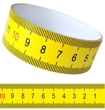 Naklejka MIARA SAMOPRZYLEPNA 100cm Lewostronna