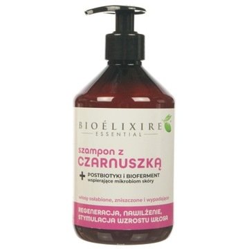 Bioelixire Czarnuszka szampon regenerujący 500ml