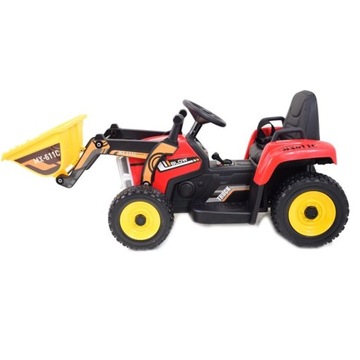 SUPER BLOW TRACTOR — АККУМУЛЯТОРНЫЙ ТРАКТОР С КОВШОМ, МЯГКИМ КОЛЕСАМИ, МЯГКИМ СИДЕНЬЕМ