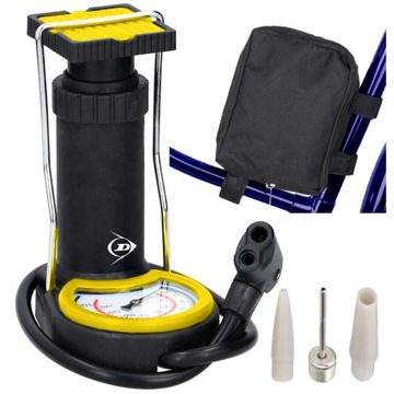 Велосипедный НАСОС с манометром + рамный корпус 10бар