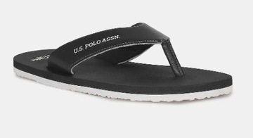 Klapki japonki męskie U.S. Polo Assn. czarne 44