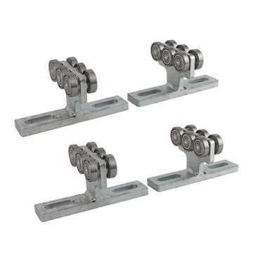 4 шт. подъемная тележка 6-колесная тележка Т-образного типа, роликовое сборочное оборудование для DIY