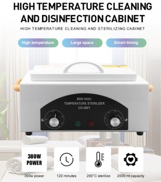 СУХОВОЗДУШНЫЙ СТЕРИЛИЗАТОР ДЛЯ МЕДИЦИНСКИХ ИНСТРУМЕНТОВ CH-360T + БЕСПЛАТНО