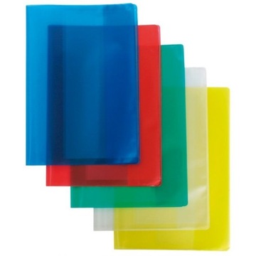 OKŁADKA FOLIOWA FAVORIT A4 315X215MM 25 SZTUK MIX KOLORÓW