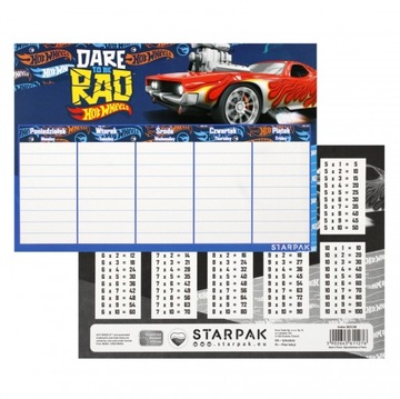 PLAN LEKCJI HOT WHEELS STARPAK
