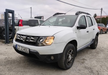 Dacia Duster I SUV Facelifting 1.5 dCi (Euro 6) 90KM 2017 Dacia Duster 2017r, SALON, 1.5DCI. Przetarty prawy bok. Poobijany. Jezdzi.