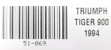 TRIUMPH TIGER 900 T400 93-98 КРЫШКА РУКОЯТКИ ЛЕВОЙ РУКИ
