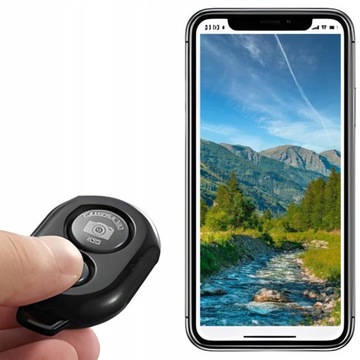 STOJAK NA TELEFON STATYW DO APARATU WYSOKI MOCNY + UCHWYT + PILOT BLUETOOTH