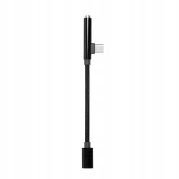 Kabel słuchawkowy 2 w 1 typu C na USB 0,5 mm Aux
