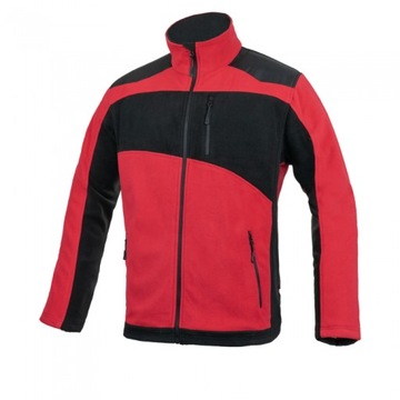 POLAR MĘSKI BLUZA POLAROWA CZERWONY 300g r M