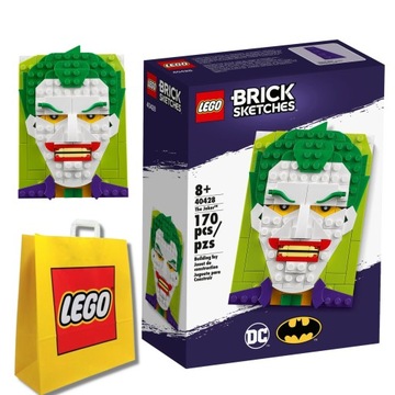 LEGO 40428 Brick Sketches - The Joker GRATIS