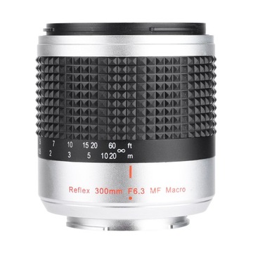 Teleobiektywy 300 mm f6.3 APS-C Obiektyw lustrzany do mocowania AF
