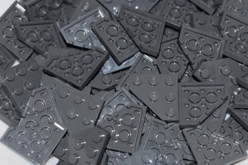 LEGO dark bluish gray dbg skos slope 3x3 2450 20szt