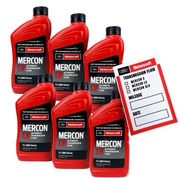OLEJ MOTORCRAFT MERCON LV 6QT FORD FUSION EDGE