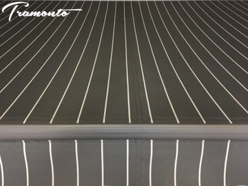 Террасная маркиза АНТРАЦИТ 200х150 Grey Stripes STD