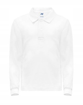 KOSZULKA POLO DZIEC. z długim rękawem 9-11 WH 140