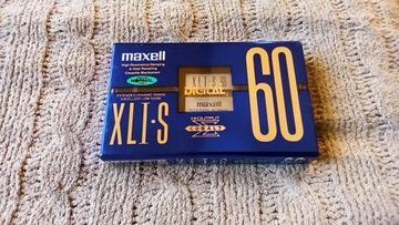 Maxell XLI-S 60 1995r. Japan NOWA 1szt,