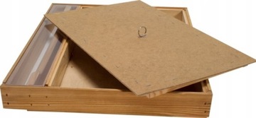 PODKARMIACZKA GÓRNA DADANT DREWNIANA POJEMNOŚĆ 5L