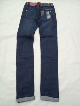 24 DESIGUAL DAMSKIE SPODNIE JEANS DŻINSY JEANSOWE