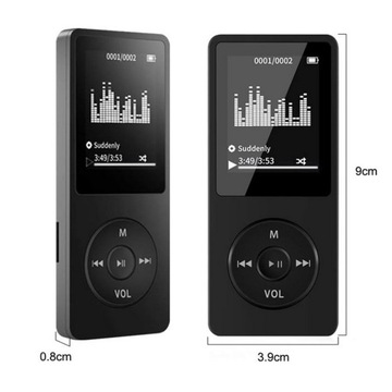 ODTWARZACZ MP3 MP4, BLUETOOTH 5.0, RADIO FM, 16 GB