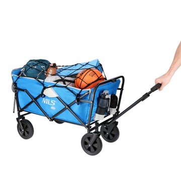 NILS туристическая, пляжная, транспортная, туристическая тележка, складная, с ручкой
