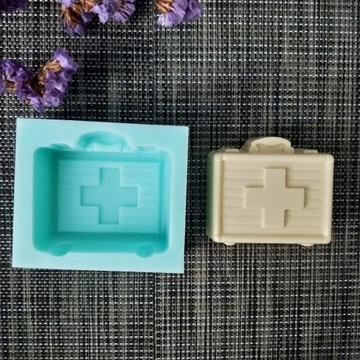 QT0145 PRZE Аптечка первой помощи, форма для медицинского аптечки, силиконовая форма для мыла ручной работы