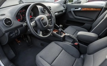 Audi A3 8P Hatchback 3d 1.9 TDI 105KM 2005 Audi A3 Sportback 1.9TDI 105KM Climatron Alu Full Serwis Aso NOWY ROZRZAD, zdjęcie 14
