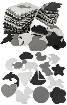 ОБРАЗОВАТЕЛЬНЫЙ КОВрик для детей ПЕННЫЙ ПАЗЛ THICK FOAM XXL PEN