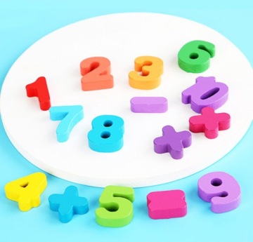ДЕРЕВЯННЫЕ РЫБНЫЕ ЦИФРЫ СОРТИРОВКА МОНТЕССОРИ АБАБУС