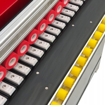 СТАЦИОНАРНЫЙ КРОМОКОБЛИЦОВОЧНЫЙ СТАНОК, АВТОМАТИЧЕСКИЙ, ИЗВЛЕЧЕНИЕ РЕЗКИ