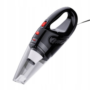 МОЩНЫЙ Ручной автомобильный пылесос 120 Вт НАБОР шнура + 4 насадки POWER PRO