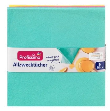 Profissimo ściereczki ścierki uniwersalne, 6 sztuk