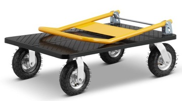 Wózek magazynowy transportowy składany platformowy HIGHER PRO 300kg