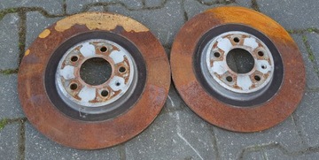 AUDI Q5 80A TARCZA TARCZE HAMULCOWE TYŁ TYLNE KOMPLET BDB 330MM 19R