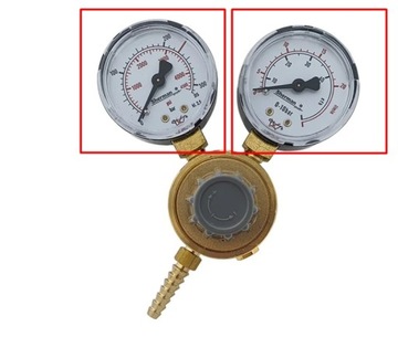 Манометр для редуктора Перун или ГЦЭ, 1 шт.